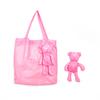 Suministros del Fabricante Bolsas de Compras Plegables Creativas Multicolores con Forma de Oso Listas para Usar en Bolsas, Ositos de Nylon con un Encanto Infantil