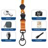 Cordón de Montañismo Pesado Oficina Doctor Insignia Médica Cinturón para Colgar al Cuello Cordón Metálico Cordón para Tarjeta de Identificación Cordón para Teléfono Móvil
