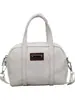 Bolsa Boston Nova Estilo 2026 Transfronteiriça para Mulheres, Bolsa de Pano para Bowling Moda Simples Retrô, Bolsa de Ombro Único Transversal