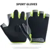Guantes Deportivos de Medio Dedo para Hombre y Mujer para Primavera y Verano, Fitness, Entrenamiento, Levantamiento de Pesas, Montañismo al Aire Libre y Ciclismo, Antideslizantes y Resistentes al Desgaste
