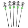 Anzuelo de pulpo anzuelo luminoso anzuelo para calamar anzuelo para camarón vivo anzuelo de paraguas anzuelo para cebo vivo tubo soplador para calamar anzuelo para tinta de pulpo equipo de pesca