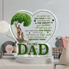 Adornos Decorativos Acrílicos Nuevos Transfronterizos Regalos para el Día del Padre, Día de la Madre, Acción de Gracias para Padre y Madre