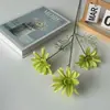 Flores Artificiais Verdes, Folhagem Verde de Teto Estilo Floresta, Folhas, Materiais Florais para Casamento, Adereços Decorativos, Flores Artificiais, Flores Secas