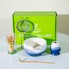 Especial transfronterizo para juego de té matcha estilo japonés para pedir té, juego de té, montaje de juego de té, tazón para matcha, cuchara para matcha, 100 herramientas Benli para matcha
