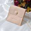 Bolsa de franela de microfibra con núcleo interior al por mayor de fábrica, bolsa a prueba de polvo, bolsa con solapa, bolsa plegable para guardar joyas