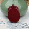 Cinnabar roxo dourado areia nada cartão pingente colar masculino e feminino marca DIY acessórios de joias tecidos materiais