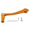Alavanca de Câmbio para Moto Off-Road Goofit Adaptada para Xr50 Crf50 Xr Liga de Alumínio Dobrável Modificação Dourada