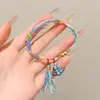 Pulsera de Hilo Rojo de Bebé de Dibujos Animados 2026 Nuevo Estilo Bendición Pequeño Zongzi Pulsera Estilo Chino Festival del Bote del Dragón Hilo de Cinco Colores Ajustable Venta al por Mayor
