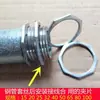Tubo galvanizado tetina de agua raíz madre tuerca hexagonal caja de accesorios pieza de bloqueo de conexión tuerca de bloqueo de tubo soldado raíz de agua madre