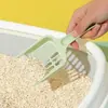 Pala para arena de gato de plástico, artículos para mascotas, pala para arena de gato de bentonita hueca, yuca, tofu