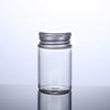Botella de tubo, tapa de aluminio, rosca, botella de vidrio, botella de los deseos, embalaje, diámetro 30 mm, botella de reactivo transparente, fabricantes al por mayor