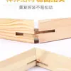 Tiras de marco para pintura al óleo al por mayor marco interior para pintura al óleo multi-tamaño madera de pino 1.6 de grosor marco interior de madera maciza tiras de marco marco para pintura en lienzo