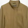 Ropa Europea y Americana Transfronteriza para Mujer AliExpress Venta Caliente Moda Francesa Casual Ajustada Falda Corta de Nueve Puntos Chaqueta Prendas de Abrigo
