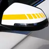 Adesivo de motocicleta decoração de espelho retrovisor adesivo de faixa de carro adesivo de flor de puxar adesivo de carro adesivo de carro refletivo par grande