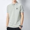 Camisa Polo de Manga Corta para Hombre 2024 Nueva Elegante Ropa de Papá Verano Camisa Polo Top Ropa Veraniega de Moda