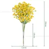 Artesanato de Flores Artificiais Transfronteiriço, Decorações de Casamento Gipsofila, Buquês de Mão, Enfeites para Casa e Hotel, Flores de Plástico, Adereços para Fotos