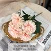 Ramo de Flores Artificiales de 7 Cabezas de Venta Caliente Transfronteriza Flor de Seda de Fragancia Oscura Caléndula Decoración Suave para el Hogar Fila de Flores para Boda Flor