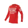 Fasthouse Nueva Ropa de Descenso Transpirable de Manga Larga Ropa para Motocicleta Todoterreno Ropa para Motocicleta Ropa para Ciclismo Camiseta de Secado Rápido para Hombre