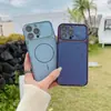 Funda Magnética para Teléfono con Ventana Grande Láser Adecuada para Apple 17 Pro Max con Bordes Suaves Electrochapados, Cobertura Completa para 16/15, y Protección de Lente para 11