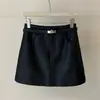 Novedad Otoño 2026 Pantalones Falda Casual de Piel Sintética Estilo Coreano Versátil Color Sólido Línea A de Cintura Alta Pantalones Falda de Piel para Mujer