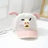 Gorra de Pato Bebé Delgada Súper Linda de Verano Transfronteriza Dibujos Animados Cachorro Niños y Niñas Gorra de Malla Moderna Gorra de Béisbol para Niños