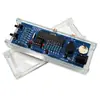 Kit de reloj digital control de luz tubo LED digital de 1 pulgada microcontrolador de 51 chips reloj electrónico piezas DIY con carcasa