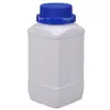 Botella Cuadrada de Boca Ancha de HDPE Grado Alimenticio Reactivo Pesticida Botella de Boca Ancha 250ml-1.5L Muestra Polvo Botella de Plástico