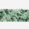 Cristal Fantasma Verde Explosivo Vidrio Sintético K9 Cuentas Sueltas Pulsera Collar Pendientes Hechos a Mano Accesorios de Cuentas Redondas