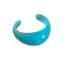 Pulsera Ancha Irregular Acrílica con Onda Difuminada Pulsera Simple Fresca de Moda Joyería de Mano de Nicho de Alta Gama para Mujeres