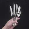 Cuchillo y Tenedor para Tripas de Pescado de Acero Inoxidable, Cuchillo y Tenedor para Bistec, Cuchara de Mesa, Cuchara y Tenedor de Postre de Hotel, Cuchara y Tenedor para Servir, Gama Completa de Vajilla Occidental