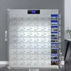 Gabinete para platos de comedor personal multi-puerta fábrica lonchera tazón palillos almacenamiento aparador acero inoxidable gabinete de desinfección gabinete de comedor