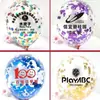 Globo Publicitario Personalizado Venta al por Mayor Globo con Logo Impresión Gruesa Globo Decorativo de Cumpleaños con Forma de Corazón