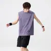 Camiseta de Seda de Gelo de Manga Curta para Homens, Camiseta Masculina de Seda de Gelo de Manga Curta, Linho Elástico Macio Esportiva Algodão Puro Toque Fresco Manga Curta Casual para Homens