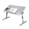 Mesa pequeña ajustable y plegable para cama, escritorio de estudio, mesa perezosa, mesa para laptop, soporte, mesa para ventanal, mesa para coche