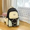Mochila escolar de gran capacidad para estudiantes de secundaria y preparatoria, bonita y ligera, estilo coreano y japonés, venta al por mayor.