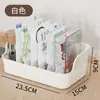 Caixa Organizadora Multifuncional de Condimentos Estilo Luxo Leve para Cozinha Doméstica, Porta-Temperos com Múltiplos Compartimentos Integrados, Prateleira Dividida, Artefato