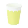 Conjunto de utensílios de mesa descartáveis coloridos para festa de aniversário Tema Decoração para Mesa de Sobremesas 8 Peças