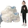 Zapatos Deportivos para Niñas 2026 Primavera y Otoño Nuevo Estilo Zapatos Deportivos Infantiles Transpirables Ligeros Versátiles Zapatos Casuales para Niñas Mayores
