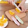 Cuchillo de Fruta Plegable Cerámico para el Hogar Raspador de Cocina Multifunción Pelador Cuchillo de Pelar Cuchillo Plegable Cuchillo