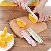Cuchillo de Fruta Doméstico de Cerámica Plegable Portátil Cuchillo Mini de Cerámica Portátil Cuchillo de Cocina para Pelar