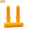 Fabricante en stock suministro protección del medio ambiente tubo de expansión de plástico en forma de pez tornillo de expansión de nailon perno de expansión tapón de goma tapón