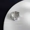 Anillos de Pliegues Irregulares de Moda con un Diseño Minimalista, Anillos de Dedo Índice a la Moda que se Pueden Apilar para un Look de Alta Gama
