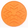 Tapete de silicone de grau alimentício para alimentação lenta de animais de estimação, para cães e gatos, evita engasgos, fácil de limpar, com ventosa e prato de lamber