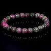 Venta caliente transfronteriza pulsera de piedra natural de 6/8/10 mm amatista cristal rosa ojo de tigre pulsera terminada ventas directas de fábrica