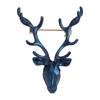 Moda Europeia e Americana Broche de Veado de Natal Cabeça de Veado Fofa Animal Alce Broche de Alta Qualidade Joia Corsage Decoração de Roupa Feminina