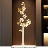 2026 Novo Vaso de Cerâmica Artístico Ornamento Sala de Estar Gabinete de TV Parede de Entrada Nicho Armário Vertical Alto Mobiliário Suave Inauguração de Casa