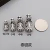 S999 Prata para Pé 3D Prata Dura Prata Tailandesa Nó Chinês Caractere Fu Contas Pixiu Acessórios Pulseira Tecida à Mão DIY Acessórios