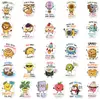 50 hojas de colección hostil para ti pegatinas de dibujos animados anime transfronterizas decoración para maleta computadora juguetes para niños pegatinas para diario