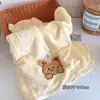 Bata de Coral de Oso Navideño, Toalla de Baño Portátil y Envolvente, Falda de Baño, Toalla de Baño de Dibujos Animados para Mujer, Juego de Toallas, Toalla de Baño sin Pelusa