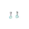Pendientes de Bola Delanteros y Traseros, Pendientes Únicos de Alta Gama de Lujo Ligero, Moda de Nicho, Pendientes Versátiles para Mujer, Frescos y Super de Hada